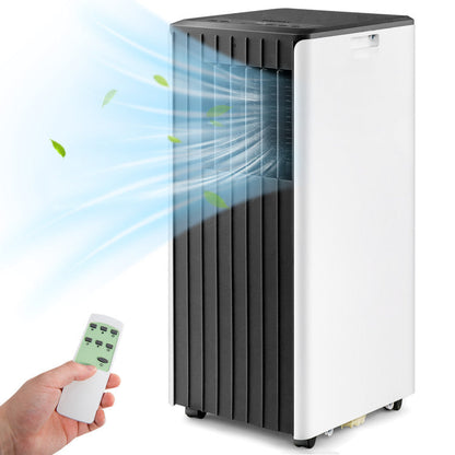 8000 BTU Portable Air Conditioner Cools 350 Sq Ft — 3-in-1 Dehumidifier Fan & Sleep Mode Home Cooling Unit by Sereniya