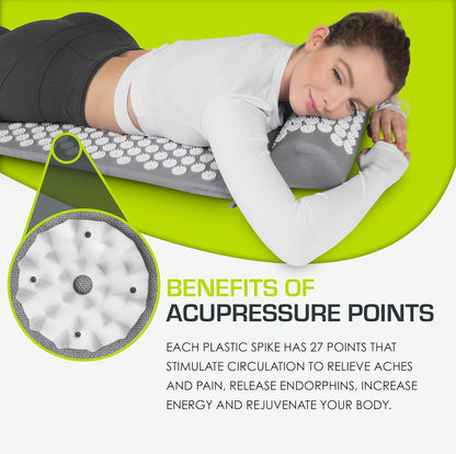 Sereniya Massage Acupressure Mat for Daily Relaxation