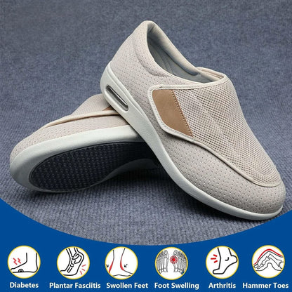 Sereniya Wide Comfort Walking Shoes for Men – Breathable & Lightweight