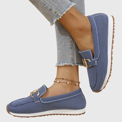 Womens Wide Fit Cushioned Loafers by Sereniya