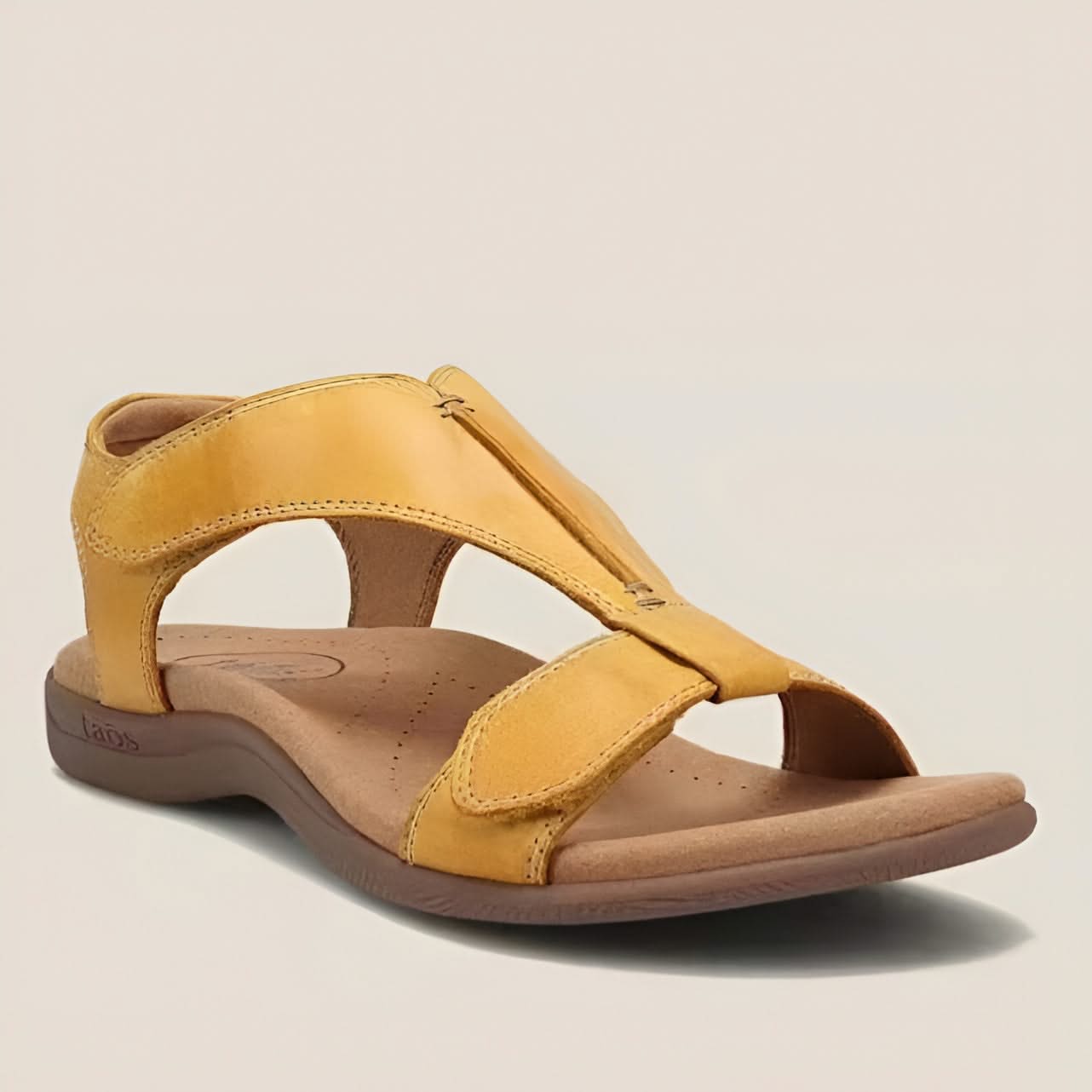 Sereniya Wide Fit Womens Arch Support Strap Flat Sandals
