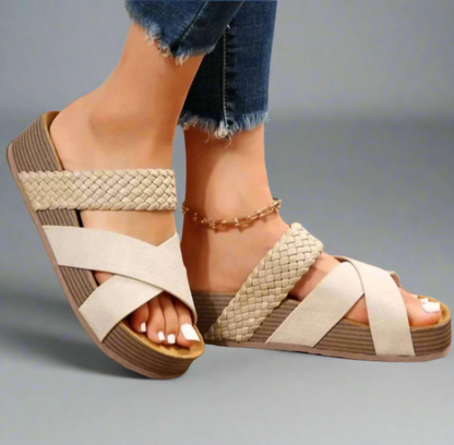 Womens Cushioned Comfort Sandals by Sereniya
