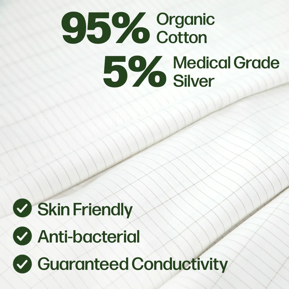 Earthing Bed Sheet for Better Sleep by Sereniya
