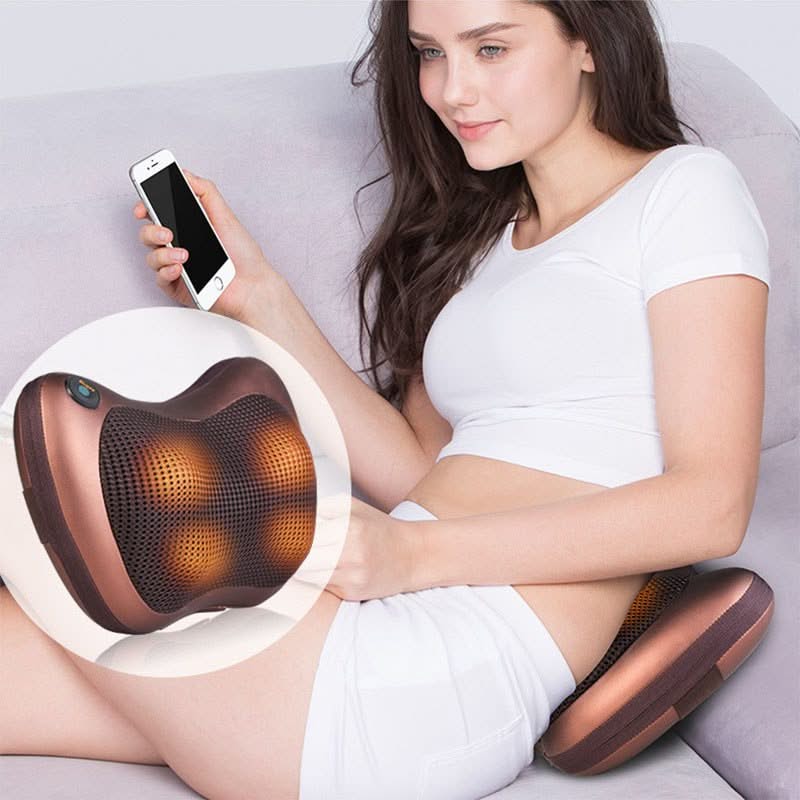 Sereniya Electric Deep Tissue Massage Pillow with Heat