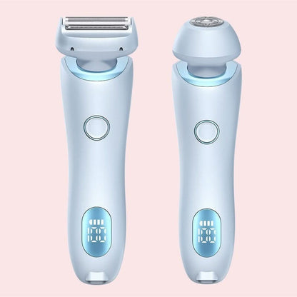 Sereniya 2-in-1 Facial Hair Removal Trimmer for Women – Precision Eyebrow & Face Razor