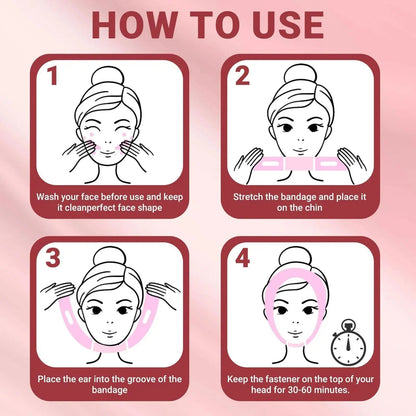 Sereniya Adjustable Face Lifting Support Strap for Daily Wear