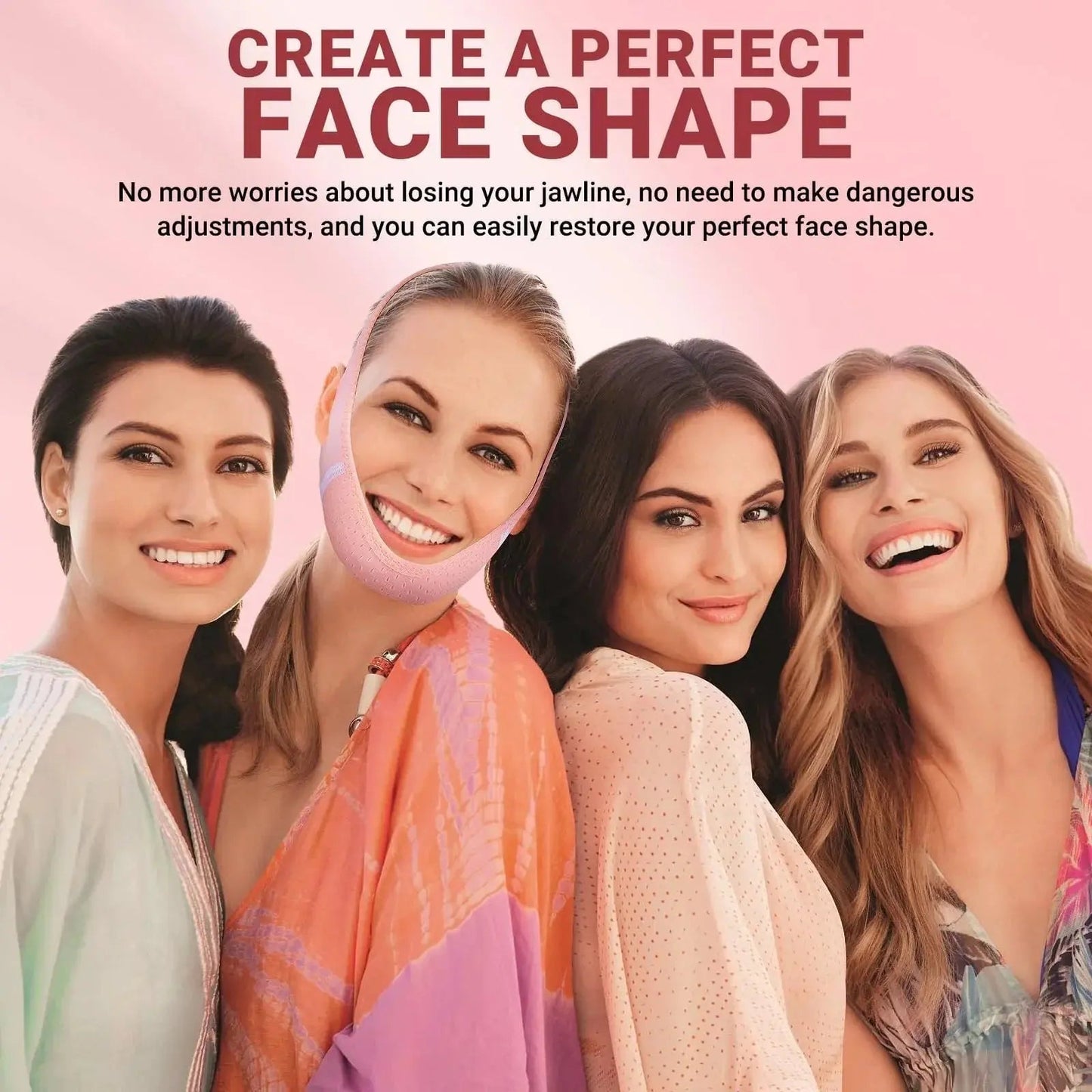Sereniya Adjustable Face Lifting Support Strap for Daily Wear
