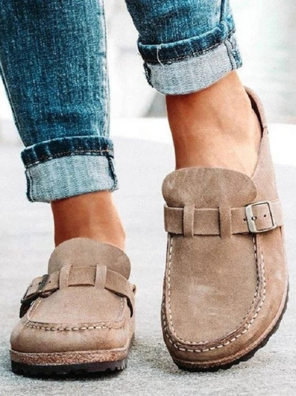 Womens Wide Fit Cushioned Comfort Clogs by Sereniya