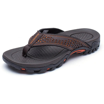 Mens Orthopedic Athletic Flip Flops Arch Support Beach Sandals by Sereniya