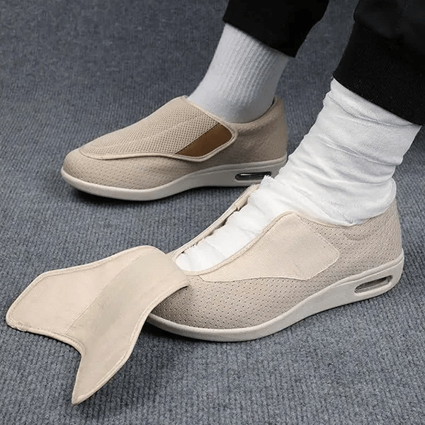 Womens Wide Fit Memory Foam Zero Drop Comfort Shoes by Sereniya
