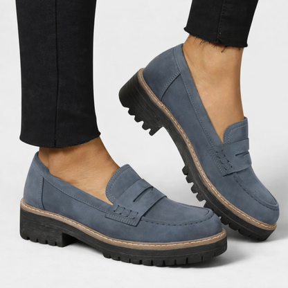 Womens Wide Fit Comfort Loafers by Sereniya