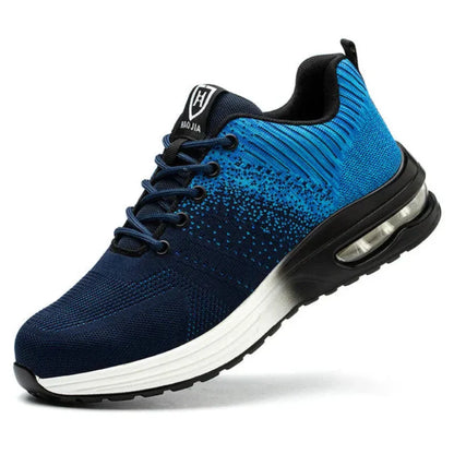 Unisex Steel Toe Safety Sneakers Lightweight Air Cushion by Sereniya