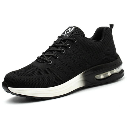 Unisex Steel Toe Safety Sneakers Lightweight Air Cushion by Sereniya