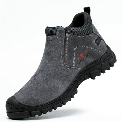 Mens Steel Toe Safety Work Shoes Non Slip Lightweight by Sereniya