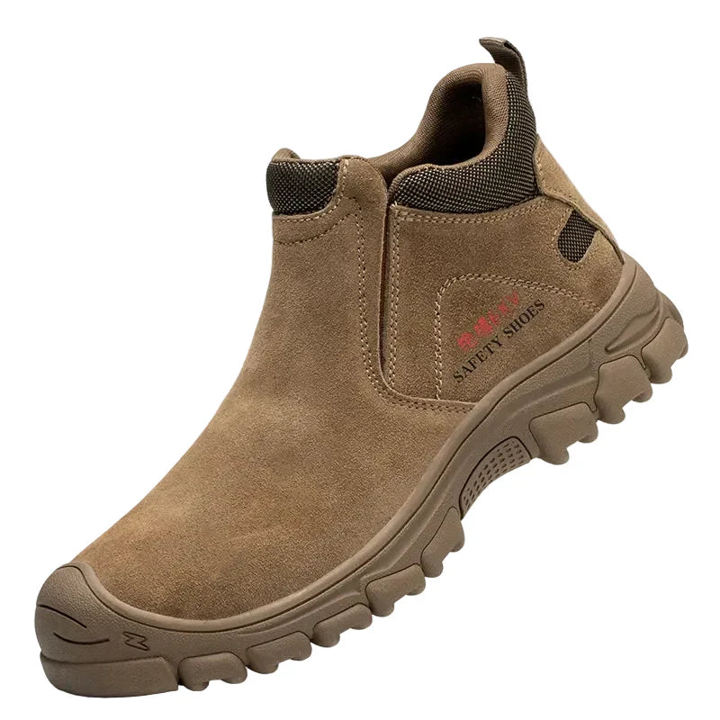 Mens Steel Toe Safety Work Shoes Non Slip Lightweight by Sereniya