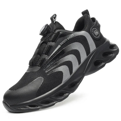 Mens Steel Toe Work Sneakers Lightweight Puncture Resistant by Sereniya