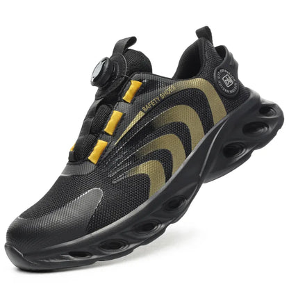 Mens Steel Toe Work Sneakers Lightweight Puncture Resistant by Sereniya