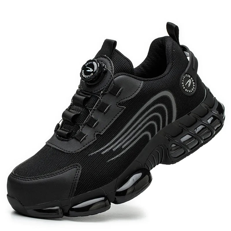 Mens Steel Toe Work Sneakers Lightweight Puncture Resistant by Sereniya