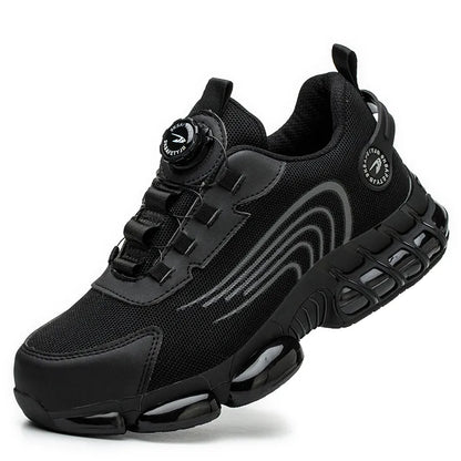 Mens Steel Toe Work Sneakers Lightweight Puncture Resistant by Sereniya