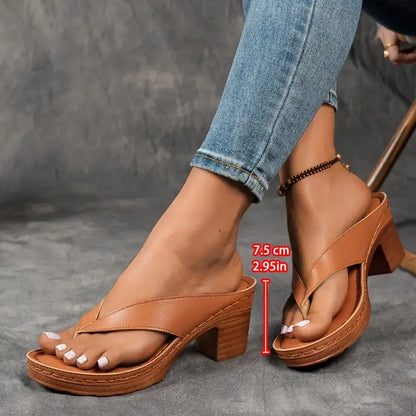 Womens Heeled Comfort Slippers by Sereniya