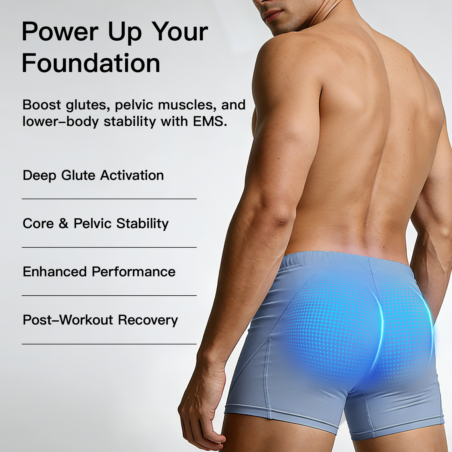 EMS Toning Boxer Briefs for Men by Sereniya