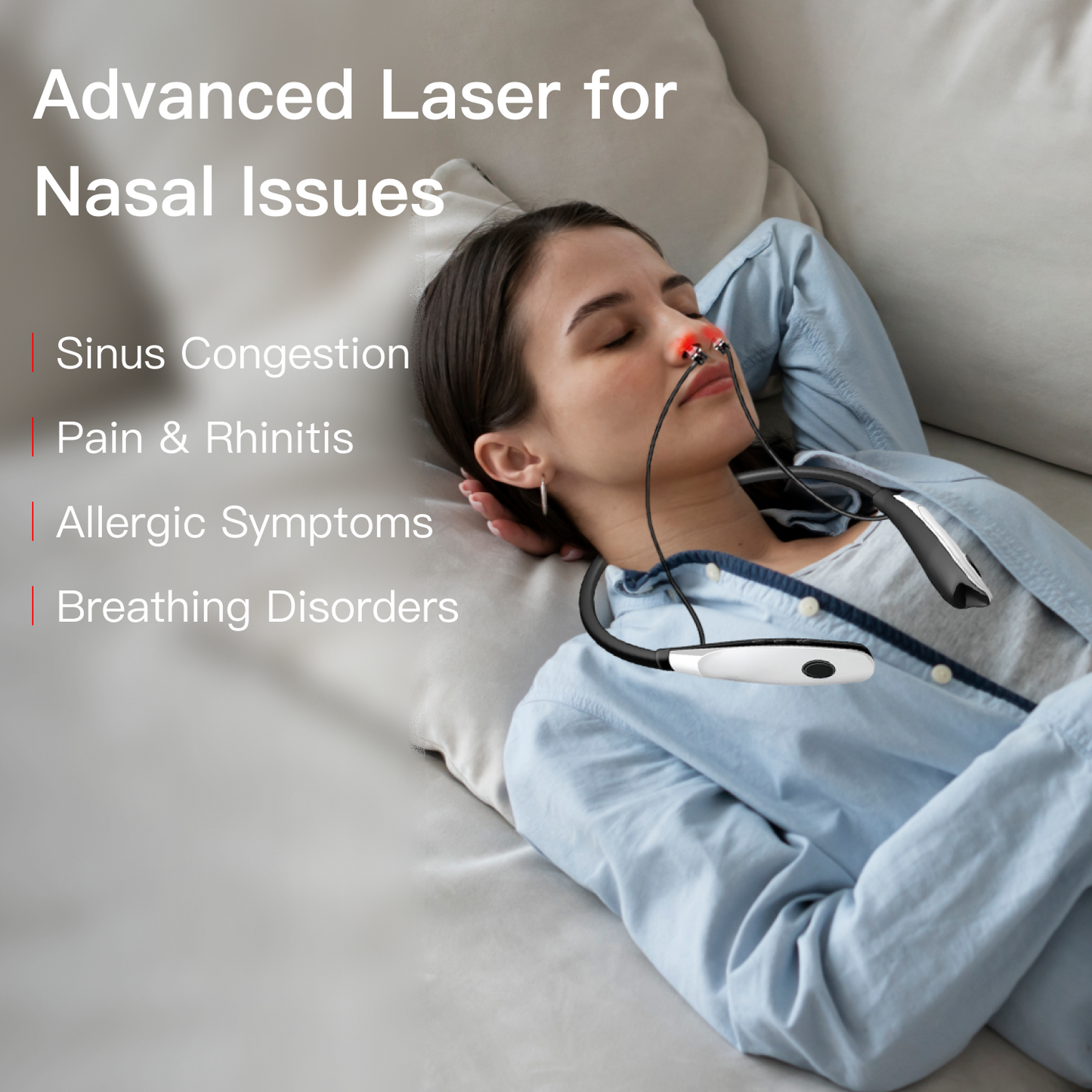 2 in 1 Laser Wellness Device for Ear and Nose by Sereniya
