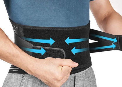 Sereniya Lower Back Support Belt for Everyday Comfort & Stability
