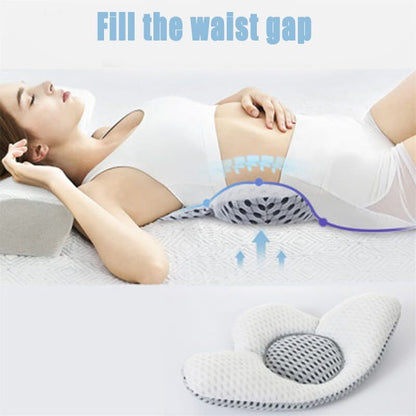 Sereniya Lumbar Support Sleep Pillow Back Cushion