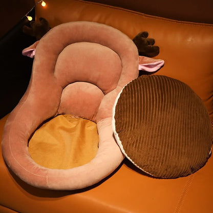 Sereniya Memory Foam Seat Cushion for Back & Sitting Comfort