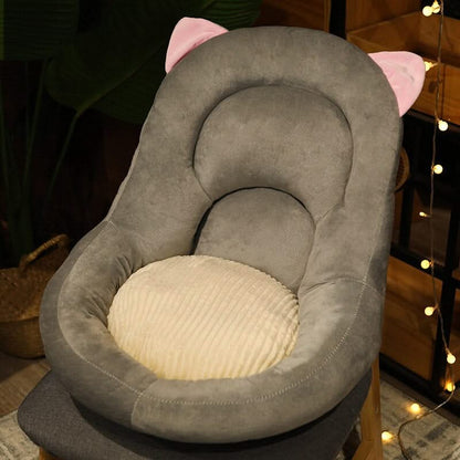 Sereniya Memory Foam Seat Cushion for Back & Sitting Comfort