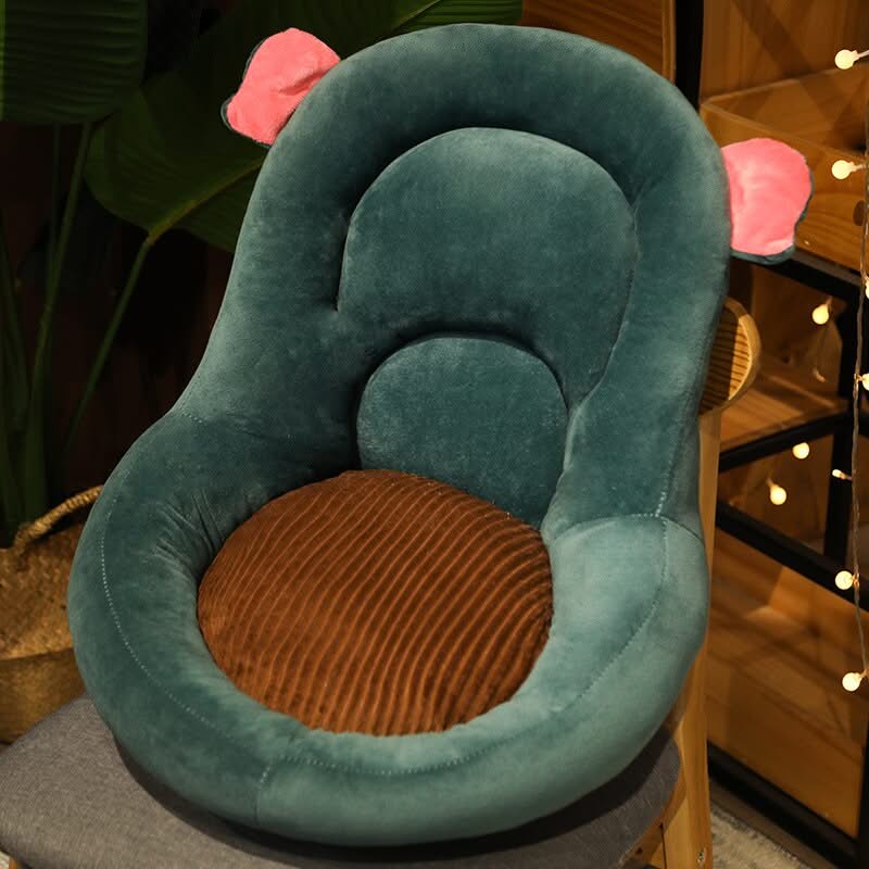 Sereniya Memory Foam Seat Cushion for Back & Sitting Comfort