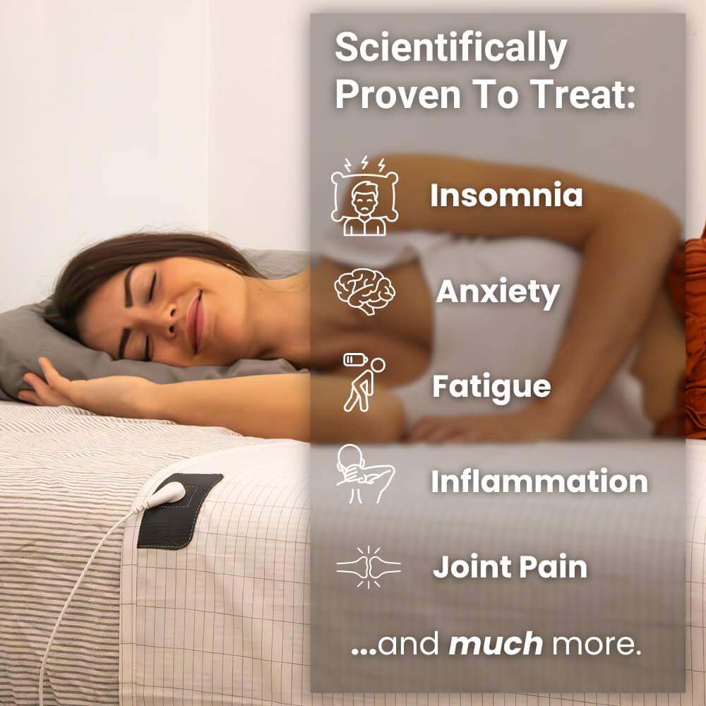 Grounding Bed Sheet for Sleep by Sereniya