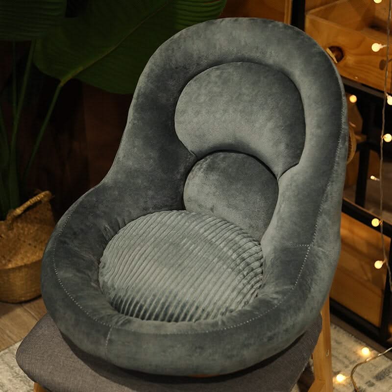 Sereniya Memory Foam Seat Cushion for Back & Sitting Comfort