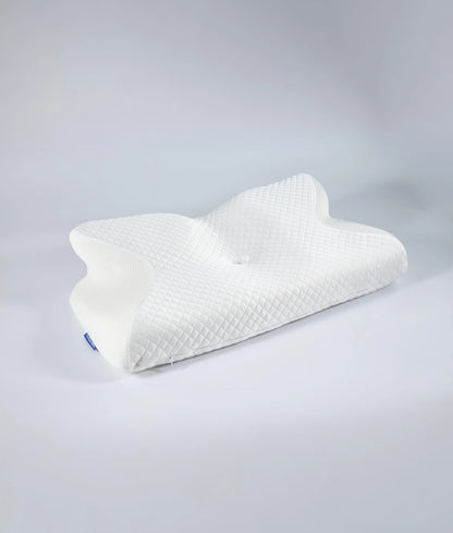 Sereniya Memory Foam Neck Pillow for Neck Support and Sleep Comfort