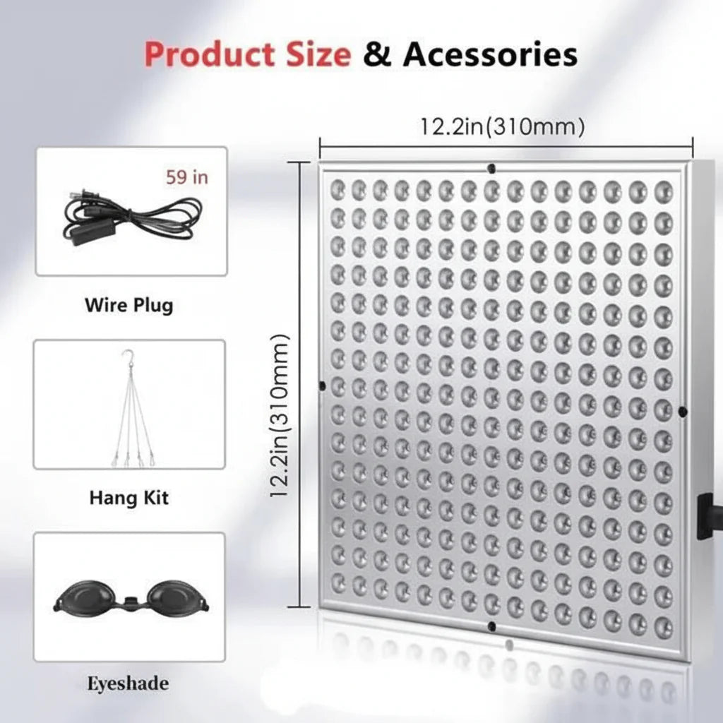 Full Body Infrared Red Light Therapy Panel for Daily Wellness by Sereniya