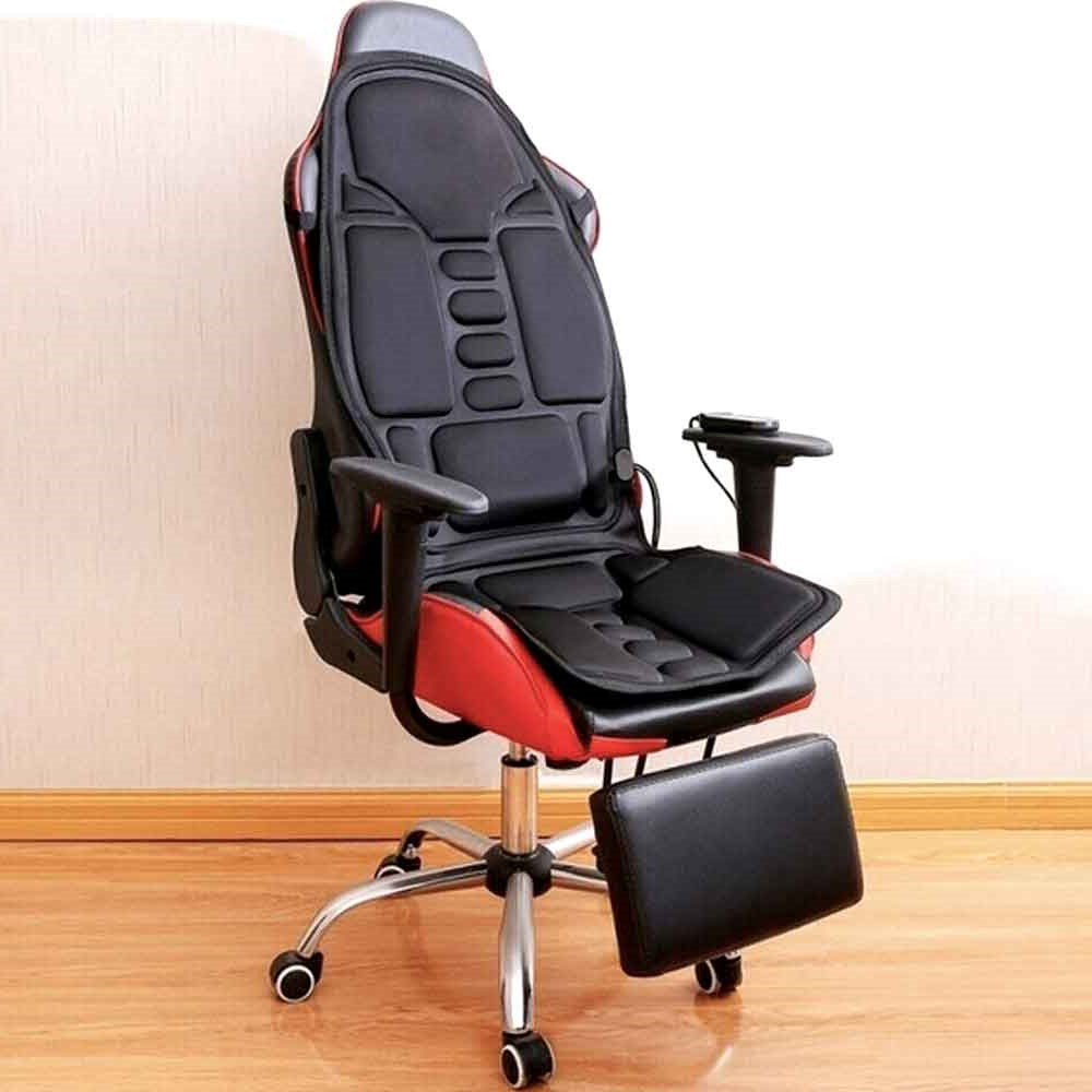 Sereniya Heated Shiatsu Massage Chair Pad for Neck and Back Support