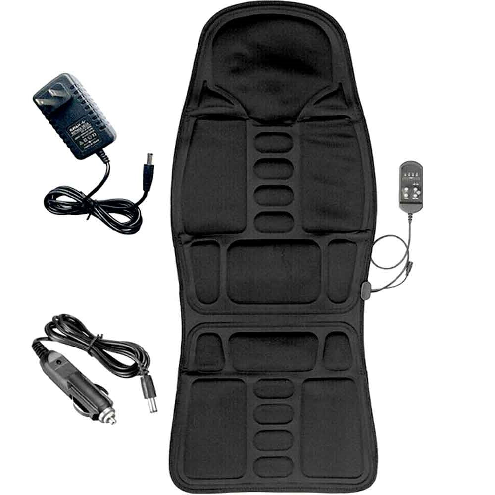 Sereniya Heated Shiatsu Massage Chair Pad for Neck and Back Support