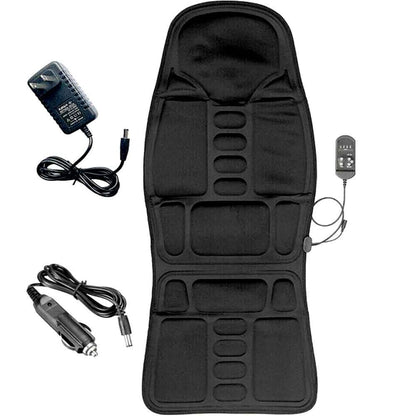 Sereniya Heated Shiatsu Massage Chair Pad for Neck and Back Support