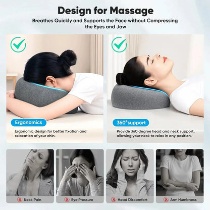 Sereniya Face Down Massage Table Pillow for Comfort and Support