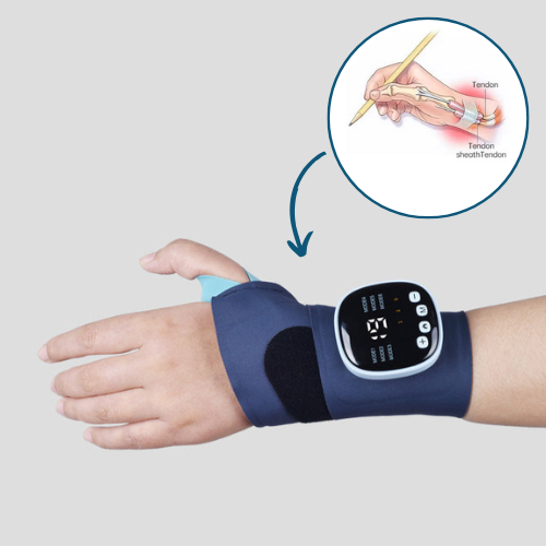 Sereniya Heated Wrist Massager for Comfort and Relaxation