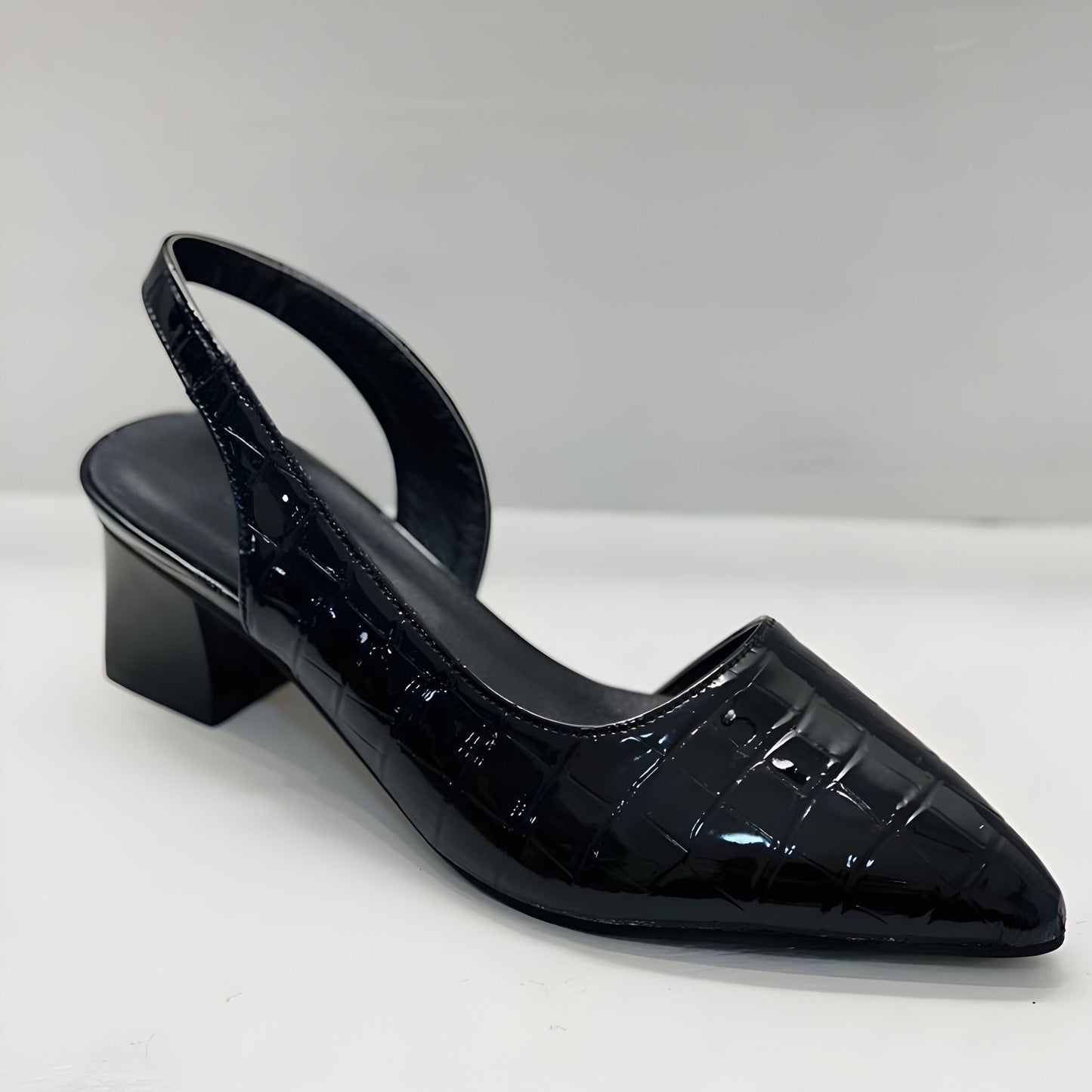 Womens Wide Fit Cushioned Comfort Heels by Sereniya