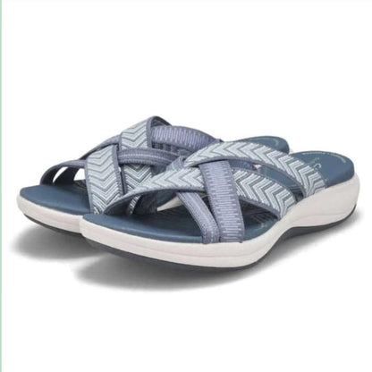 Sereniya Wide Fit Womens Cushioned Comfort Sandals