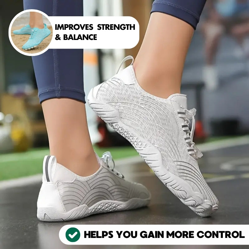 Barefoot Cross Training Shoes Wide Toe Box Flexible Sole Unisex by Sereniya