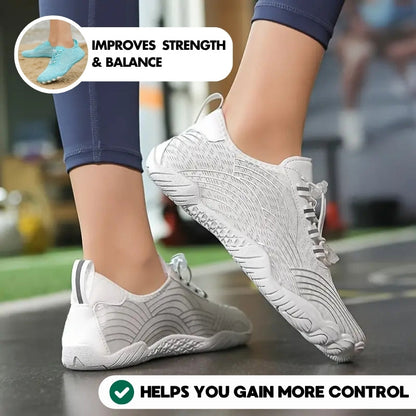 Barefoot Cross Training Shoes Wide Toe Box Flexible Sole Unisex by Sereniya