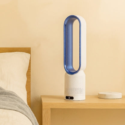 Portable Bladeless Air Cooler 3-in-1 Tower Fan with Purifier Adjustable Speeds for Bedroom Office Home Cooling by Sereniya