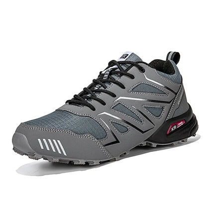 Mens Orthopedic Waterproof Hiking Boots Non Slip Outdoor Trekking by Sereniya