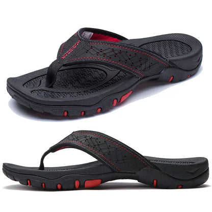 Mens Orthopedic Athletic Flip Flops Arch Support Beach Sandals by Sereniya