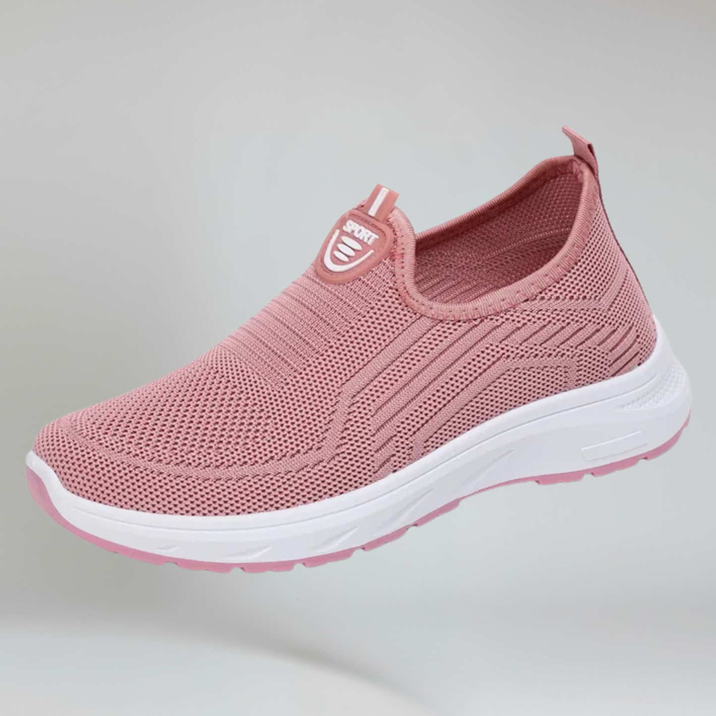 Womens Slip On Walking Sneakers Breathable Air Mesh by Sereniya
