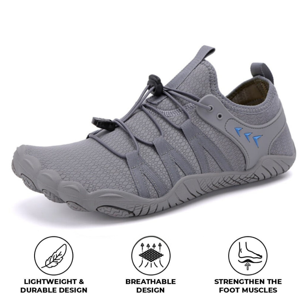 Barefoot Hiking Shoes Outdoor Grip Wide Toe Box All Terrain by Sereniya