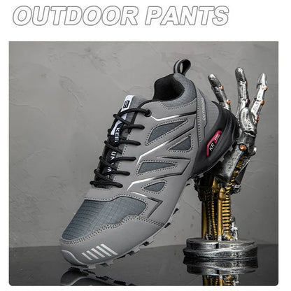 Mens Orthopedic Waterproof Hiking Boots Non Slip Outdoor Trekking by Sereniya